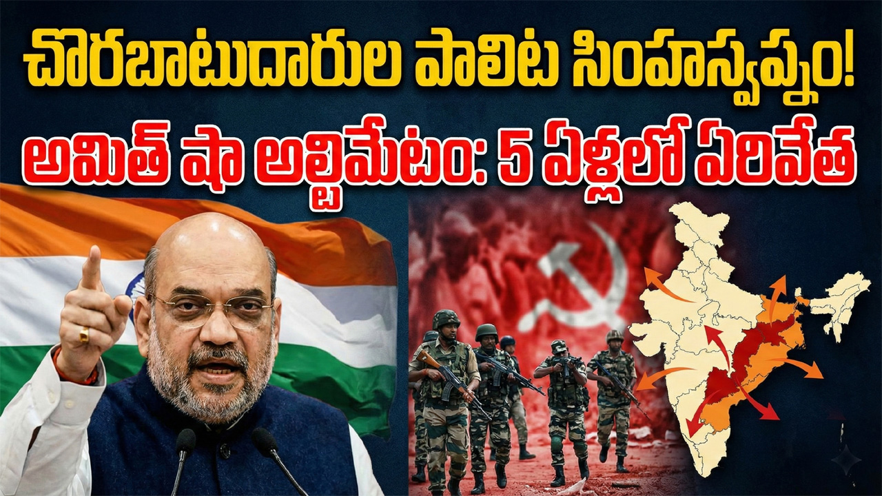 దేశ రక్షణకు ఉక్కుపాదం: చొరబాటుదారుల పాలిట సింహస్వప్నంగా అమిత్ షా!