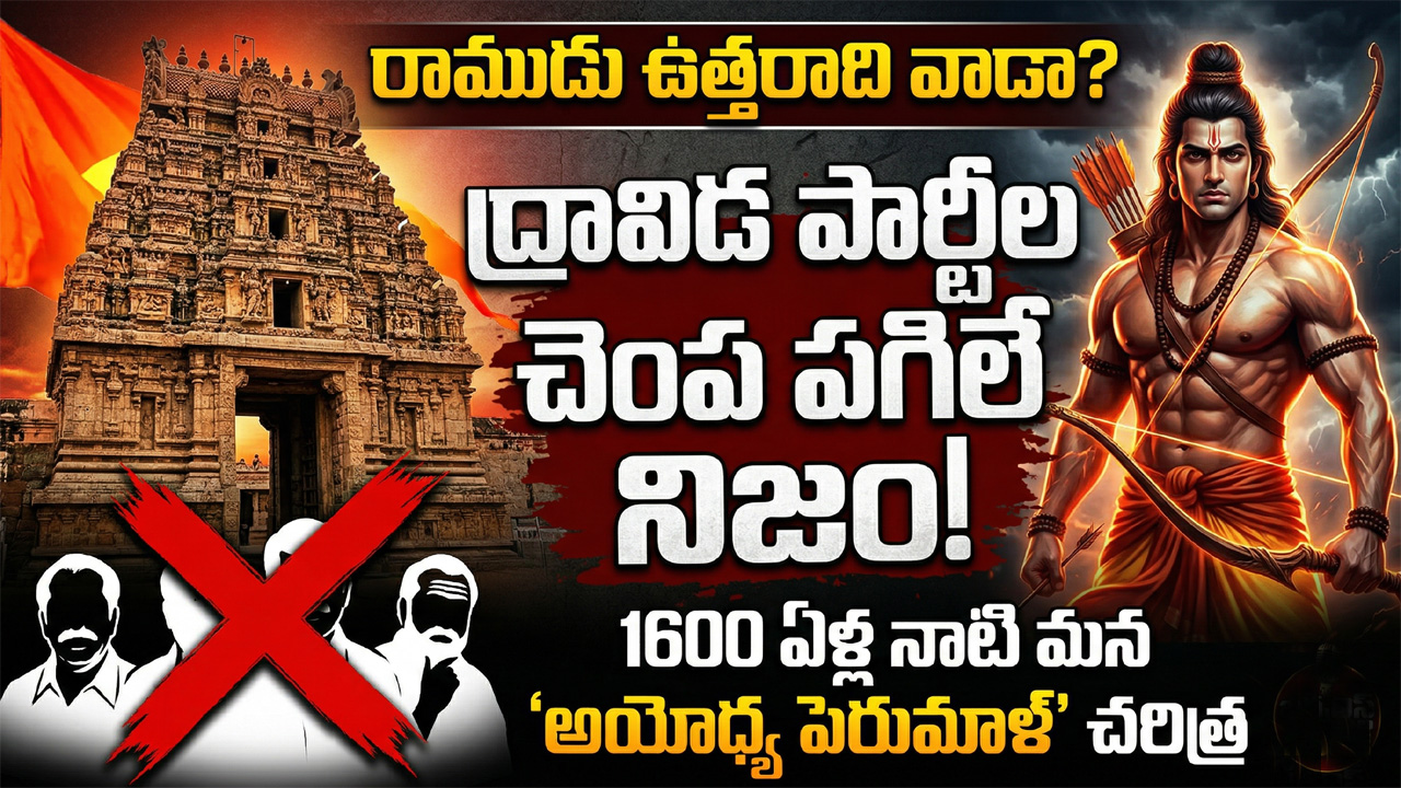 ద్రావిడ వాదనలకు చెంపపెట్టు: మదురాంతకం ‘అయోధ్య పెరుమాళ్’ చెబుతున్న చారిత్రక సత్యాలు!